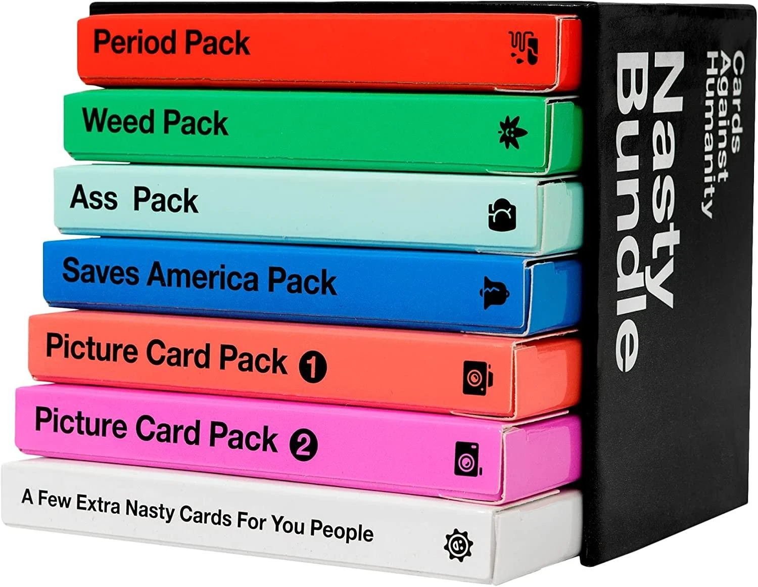 Spilbræt Cards Against Humanity: Nasty Bundle