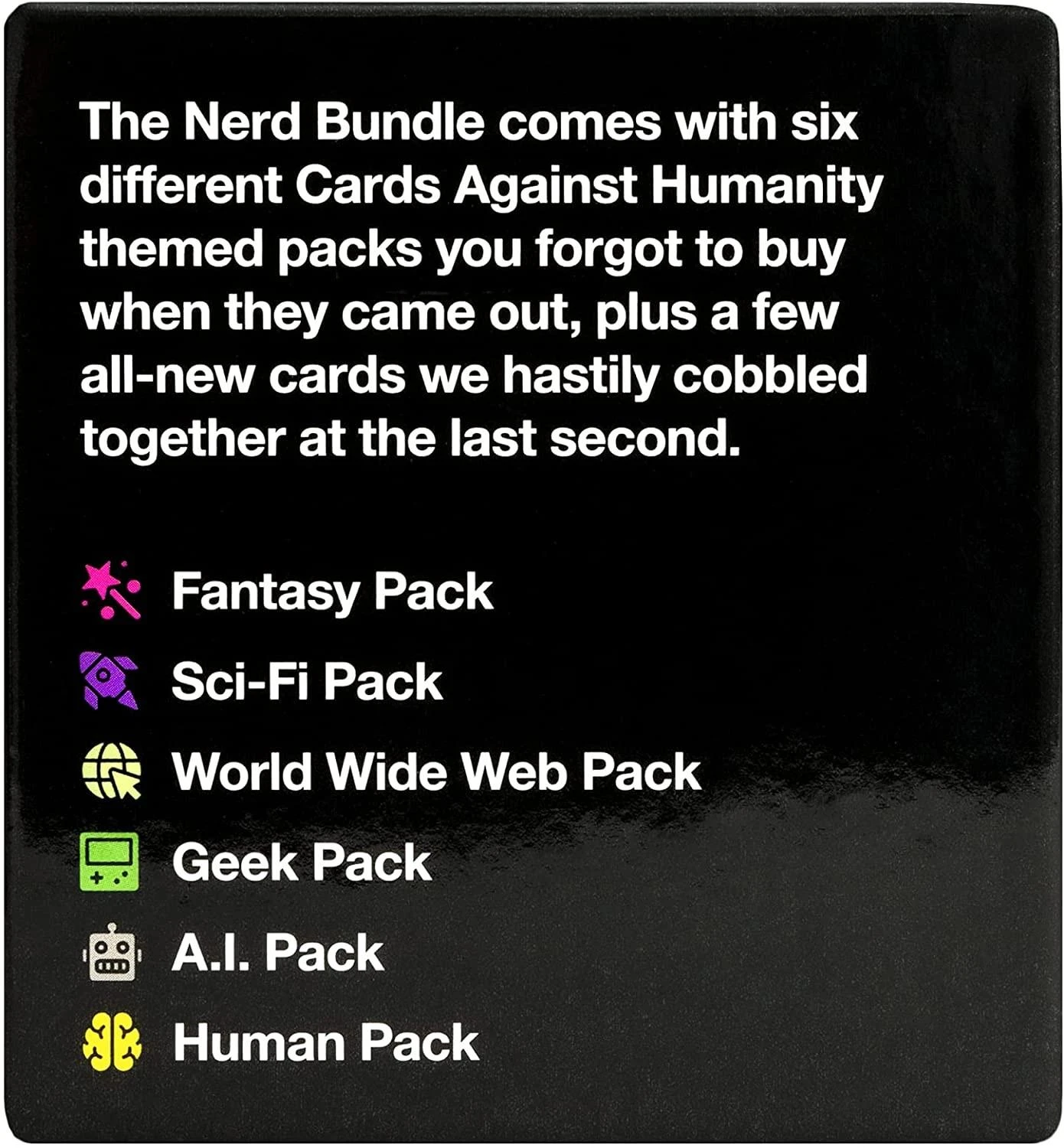Spilbræt Cards Against Humanity – Nerd Bundle