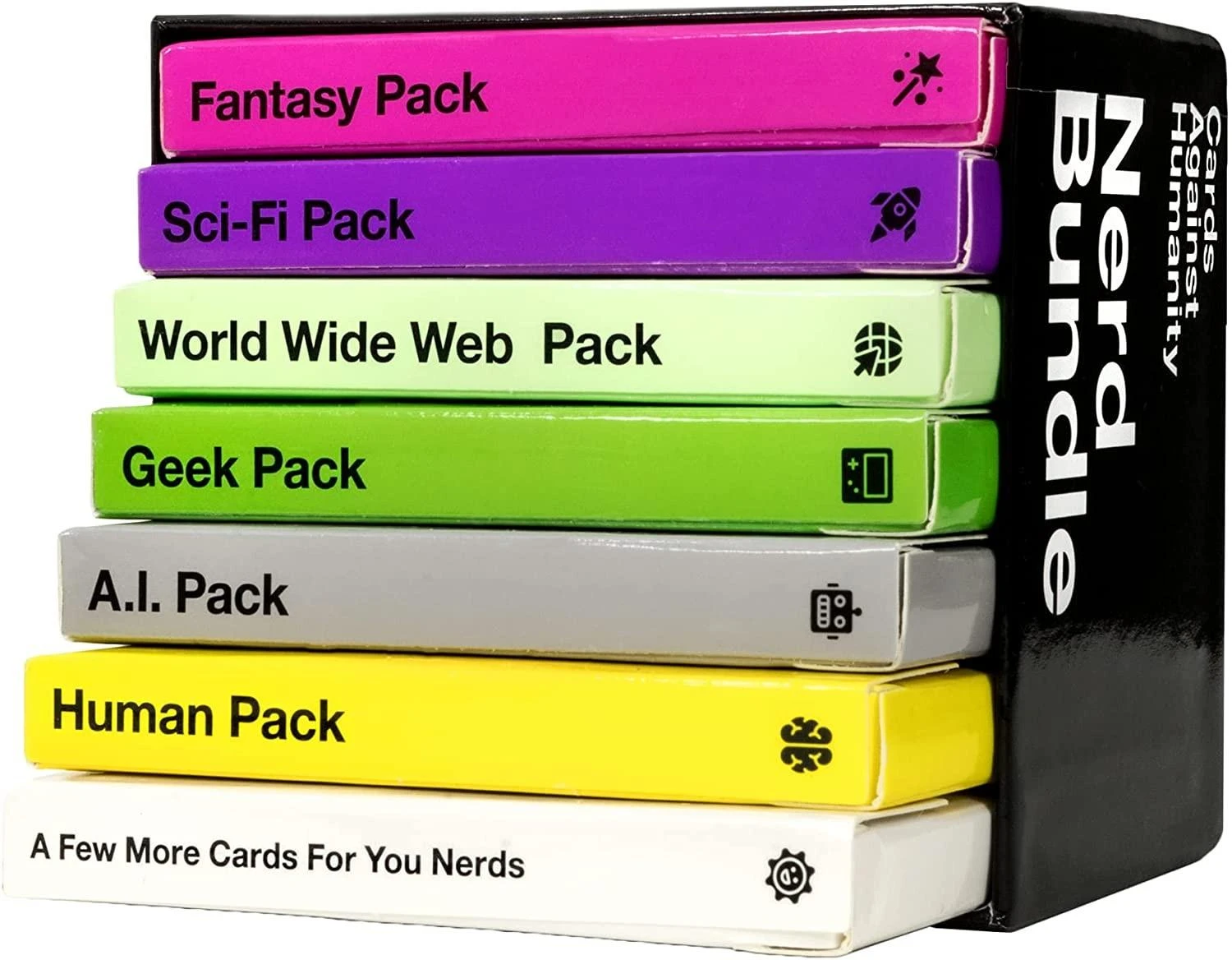 Spilbræt Cards Against Humanity – Nerd Bundle