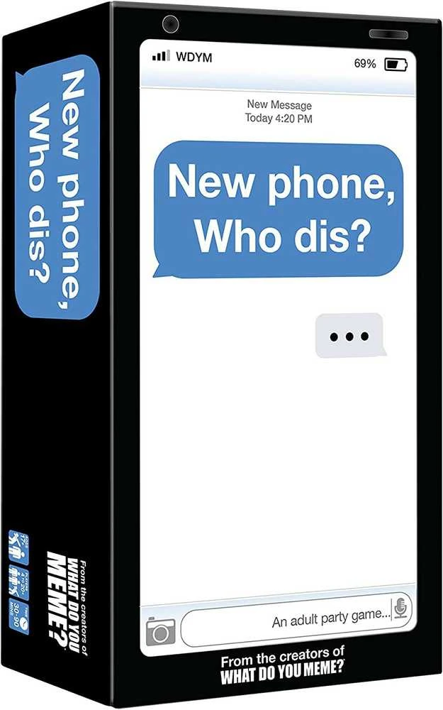 Peliko Spilbræt New Phone Who Dis? pagal What Do You Meme?