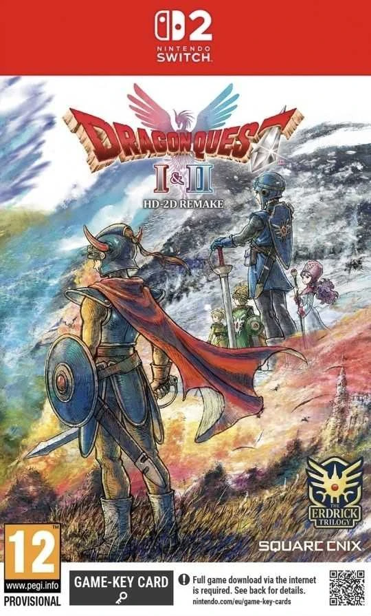 „Square Enix Dragon Quest I & II HD-2D“ perdarymas („Switch 2“)