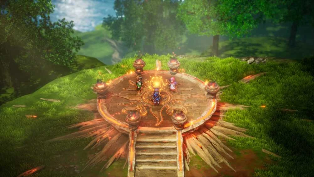 „Square Enix Dragon Quest I“ ir „II“ HD-2D perdarymas