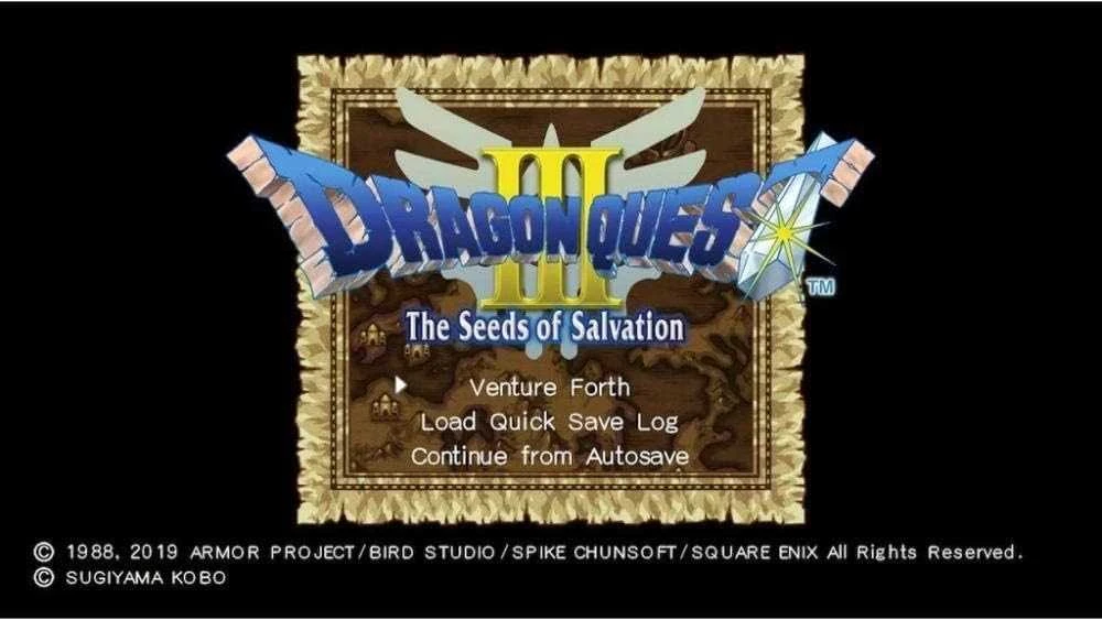 Square Enix Dragon Quest I, II & III Collection