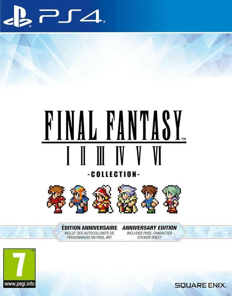 Square Enix Final Fantasy I-VI kolekcijos jubiliejinis leidimas