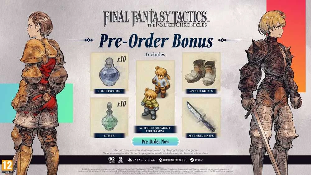 „Square Enix Final Fantasy Tactics“ – „The Ivalice Chronicles“ PS5