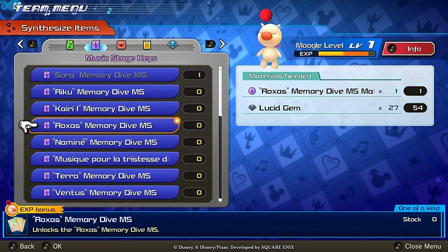 Square Enix Kingdom Hearts: Melody Of Memory PS4