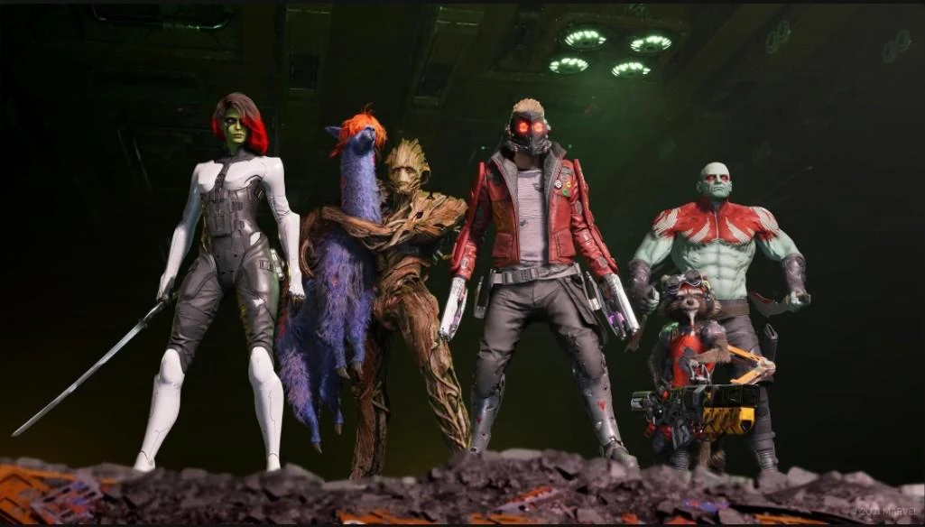„Square Enix“ „Marvel's Guardians of the Galaxy“ PS4