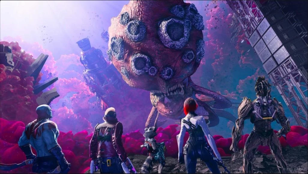 „Square Enix“ „Marvel's Guardians of the Galaxy“ PS4