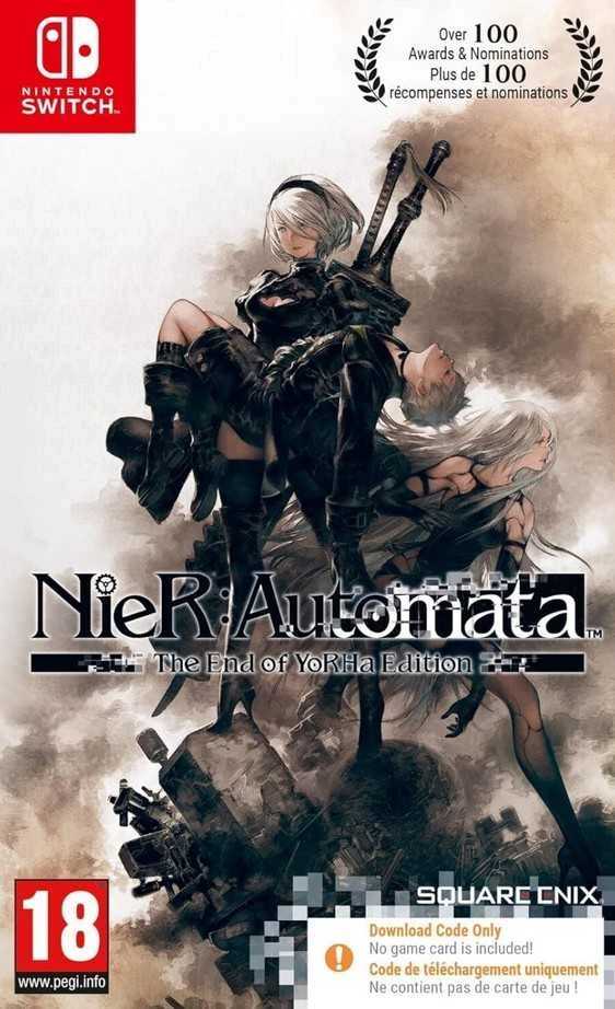 Square Enix NieR: Automata The YourRHa leidimo pabaiga