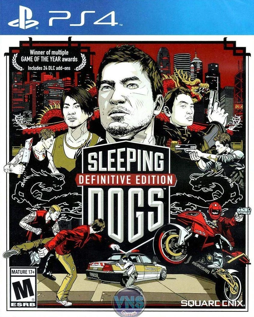 Sony „Square Enix Sleeping Dogs“: galutinis PS4 leidimas