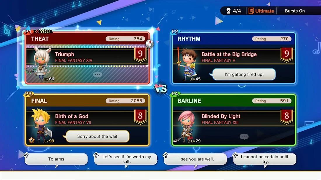 Square Enix Theatrhythm: Final Bar Line PS4