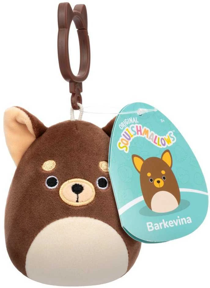 SQUISHMALLOWS W20 Prisegamas pliušinis žaislas, 8 cm