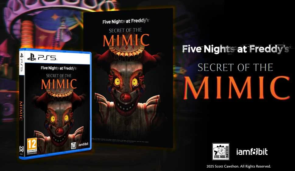 „Steel Wool Studios“ „Five Nights at Freddy's: Secret of the Mimic“ PS5