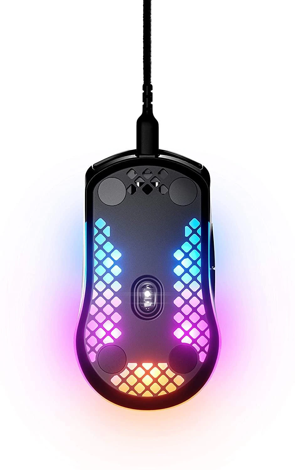 Žaidimų pelė SteelSeries Aerox 3 Onyx , Juodos spalvos