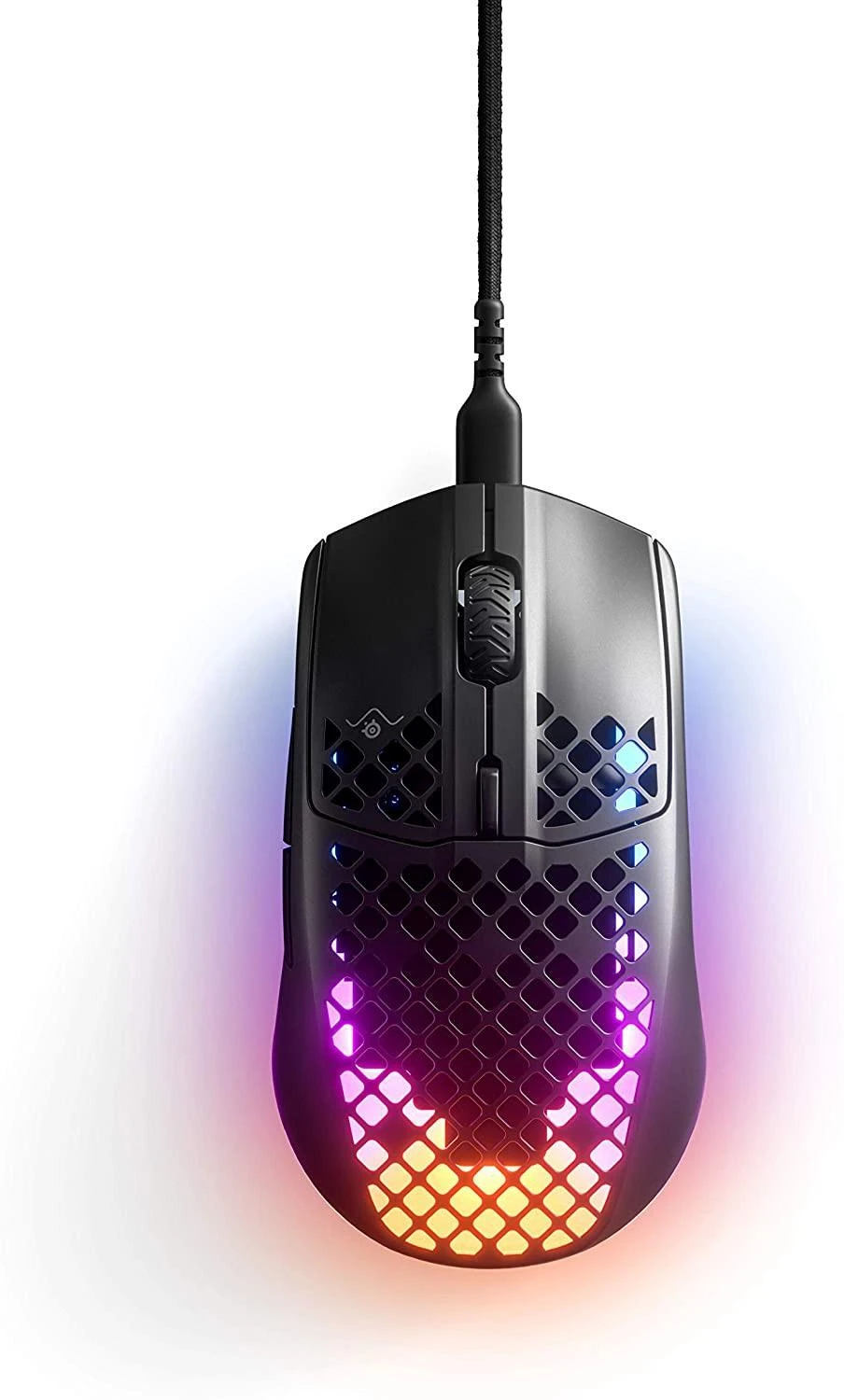 Žaidimų pelė SteelSeries Aerox 3 Onyx , Juodos spalvos