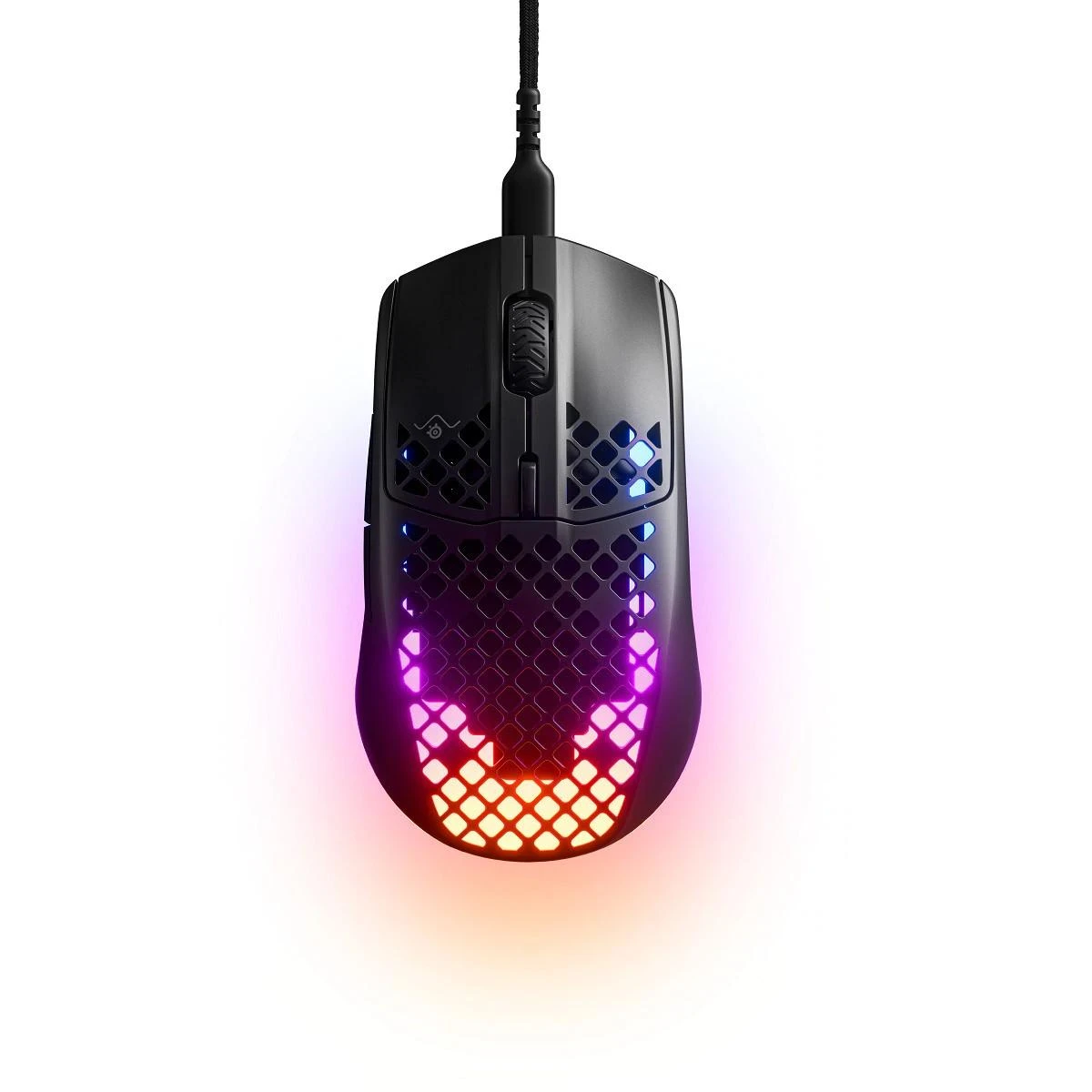Žaidimų pelė SteelSeries Aerox 3 Onyx , Juodos spalvos