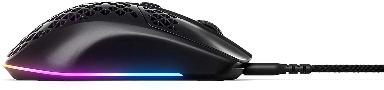 Žaidimų pelė SteelSeries Aerox 3 Onyx , Juodos spalvos