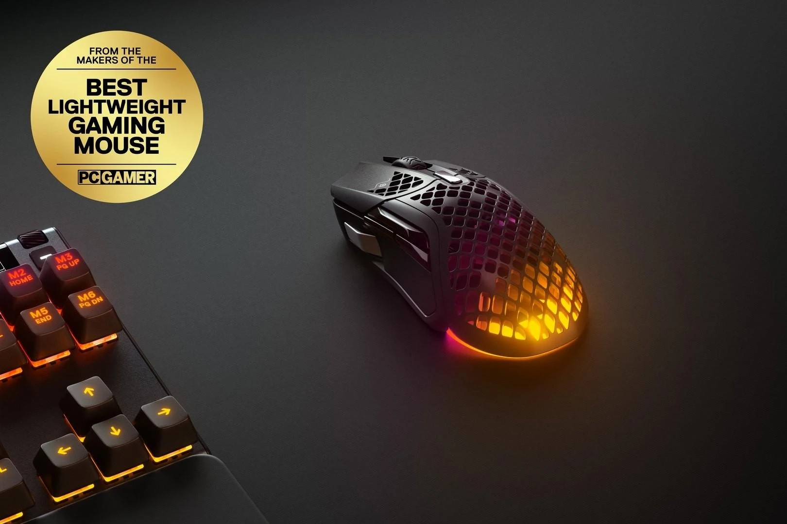 Belaidė žaidimų pelė SteelSeries Aerox 5 Onyx, Juodos spalvos