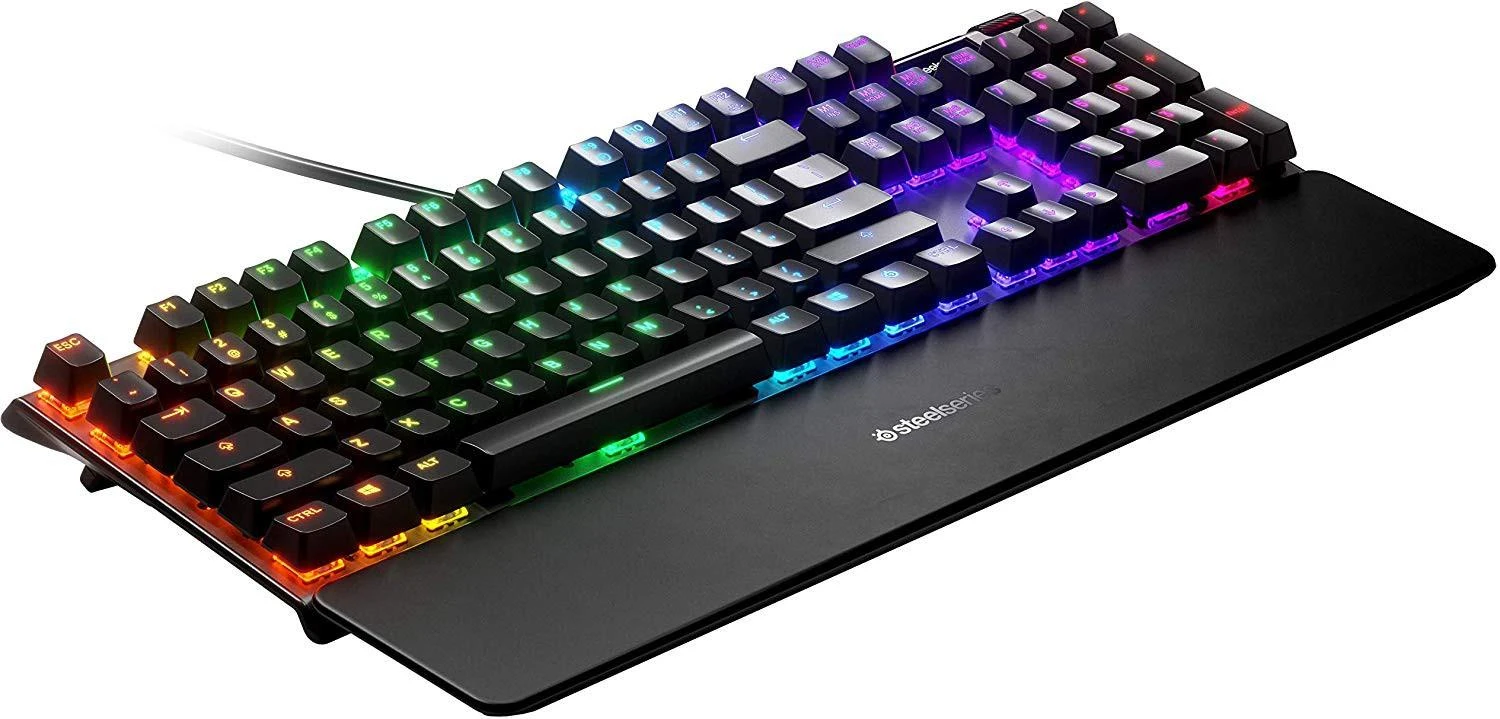 Klaviatūra SteelSeries Apex 5, US kalba, Juodos spalvos
