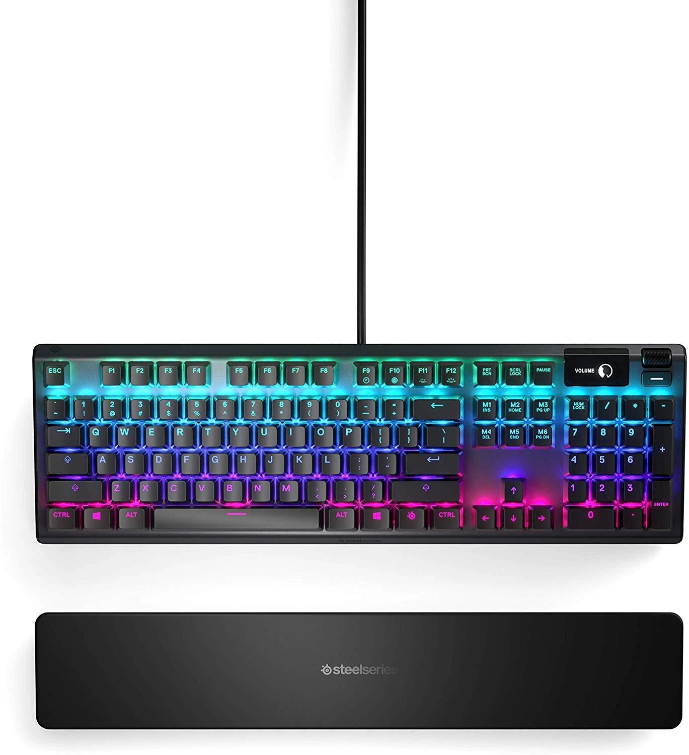 Klaviatūra SteelSeries Apex 5, US kalba, Juodos spalvos