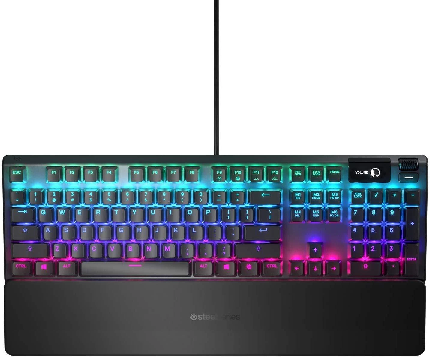 Klaviatūra SteelSeries Apex 5, US kalba, Juodos spalvos