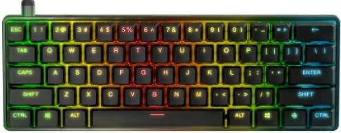 Klaviatūra žaidimams SteelSeries Apex 9 Mini, US kalba, Juodos spalvos