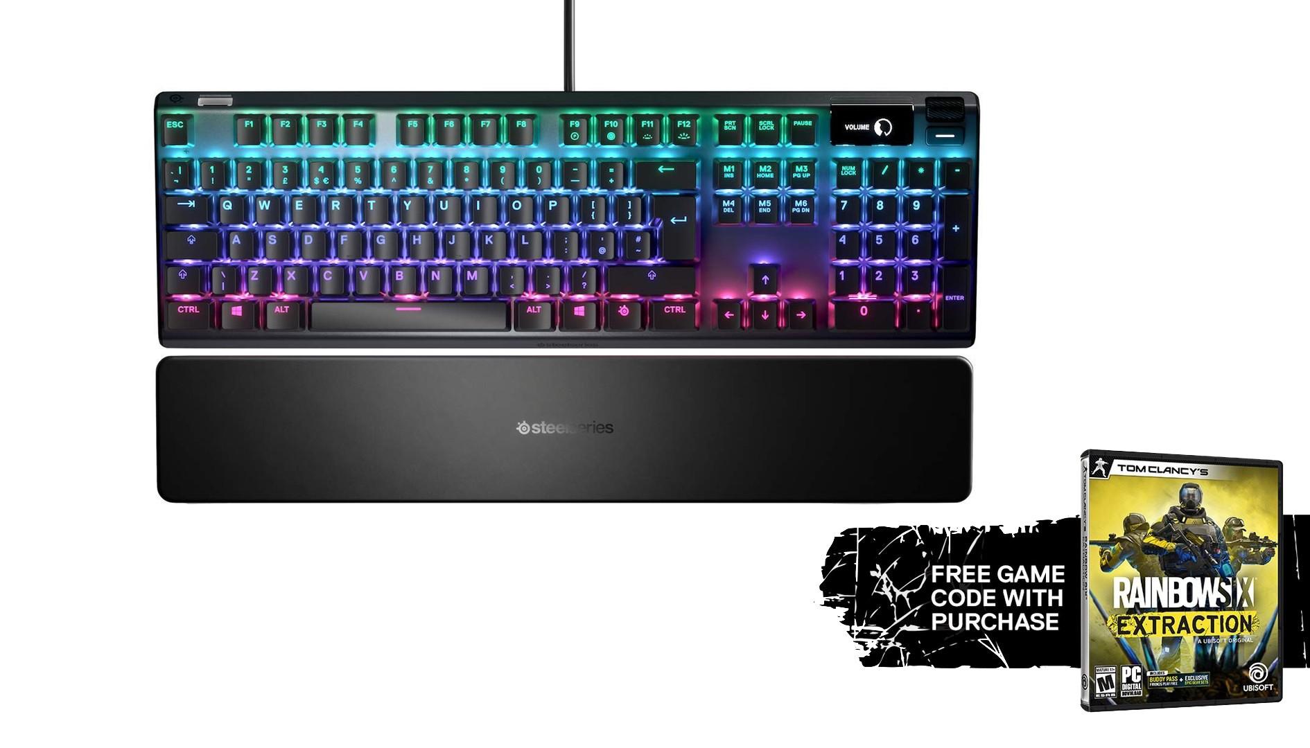 Mechaninė Zaidimų Klaviatura Steelseries Apex Pro Omnipoint Switch Us Isdėstymas Varle Lt Mechaninė Zaidimų Klaviatura Steelseries Apex Pro Omnipoint Switch Us Isdėstymas Varle Lt