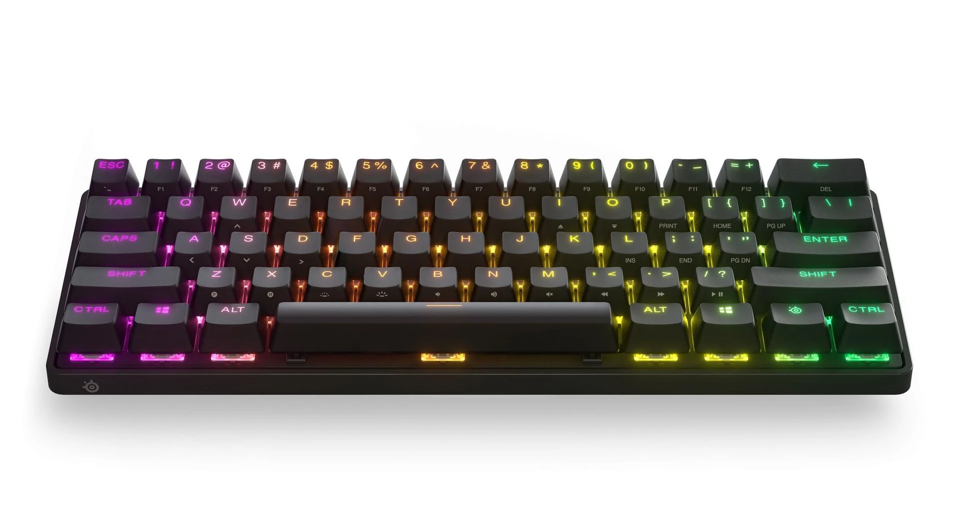 Belaidė klaviatūra SteelSeries Apex Pro Mini, RGB LED, US kalba, Juodos spalvos