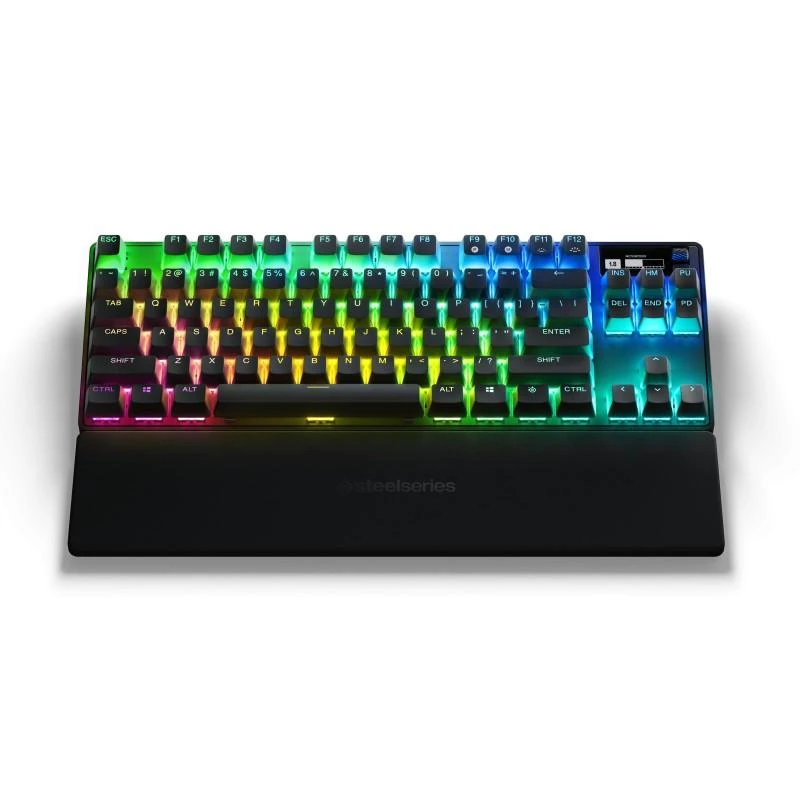 Belaidė žaidimų klaviatūra SteelSeries Apex Pro TKL 2023, su RGB LED pašvietimu, US išdėstymas (64865)
