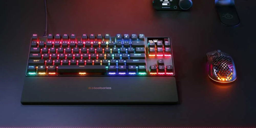 SteelSeries Apex Pro TKL Gen 3 | Klaviatūra žaidimams | su laidu | US | Juodas | USB-C | OmniPoint 3.0 Adjustable HyperMagnetic Switches