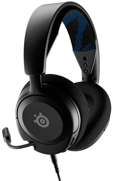 Ausinės žaidimams su mikrofonu SteelSeries Arctis Nova 1P Over-Ear, Juodos spalvos