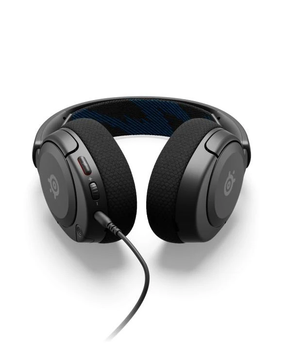 Ausinės žaidimams su mikrofonu SteelSeries Arctis Nova 1P Over-Ear, Juodos spalvos