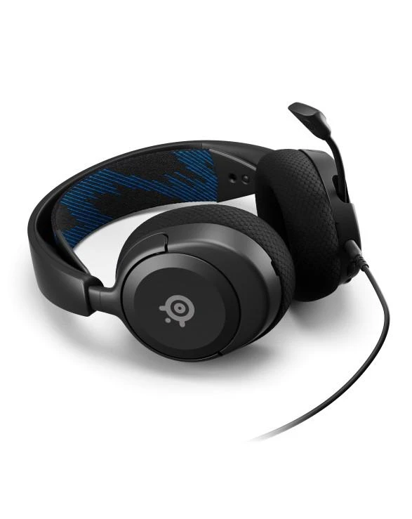Ausinės žaidimams su mikrofonu SteelSeries Arctis Nova 1P Over-Ear, Juodos spalvos