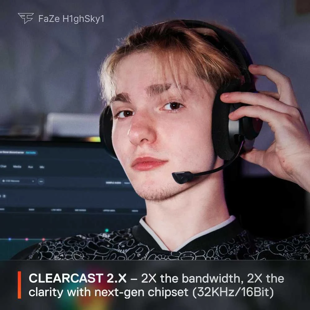 Belaidės žaidimų ausinės SteelSeries Arctis Nova 5, Juodos spalvos