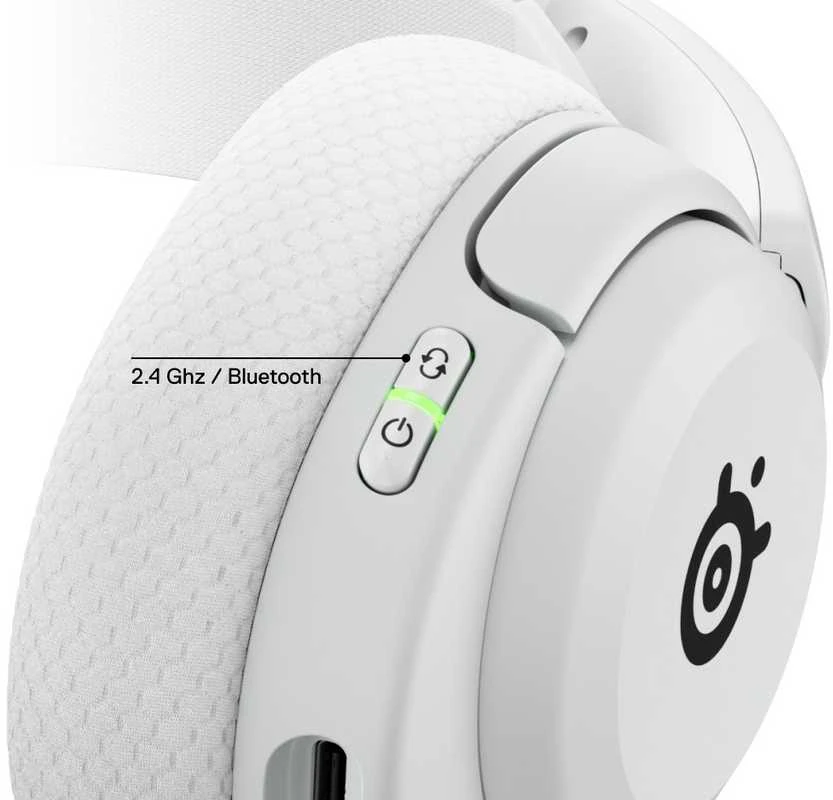 Steelseries Arctis Nova 5 žaidimų ausinės, Baltos