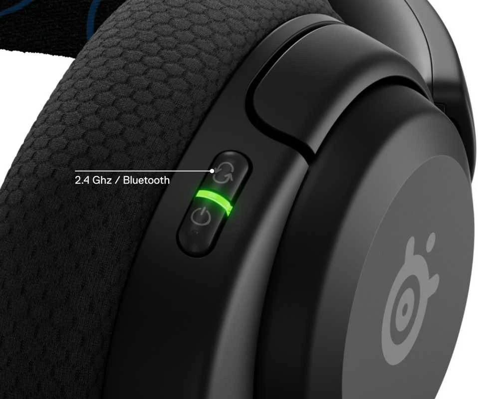Belaidės žaidimų ausinės SteelSeries Arctis Nova 5P, Juodos spalvos