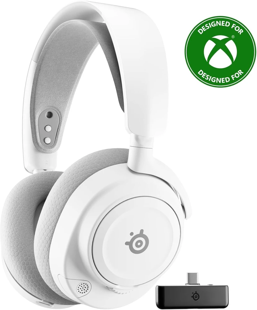 SteelSeries Ausinės Žaidimams | Arctis Nova 7X Gen 2 | Bluetooth | Over-Ear | Mikrofonas | Noise canceling | Belaidės | Baltas