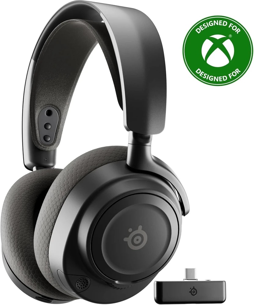SteelSeries Ausinės Žaidimams | Arctis Nova 7X Gen 2 | Bluetooth | Over-Ear | Mikrofonas | Noise canceling | Belaidės | Juodas