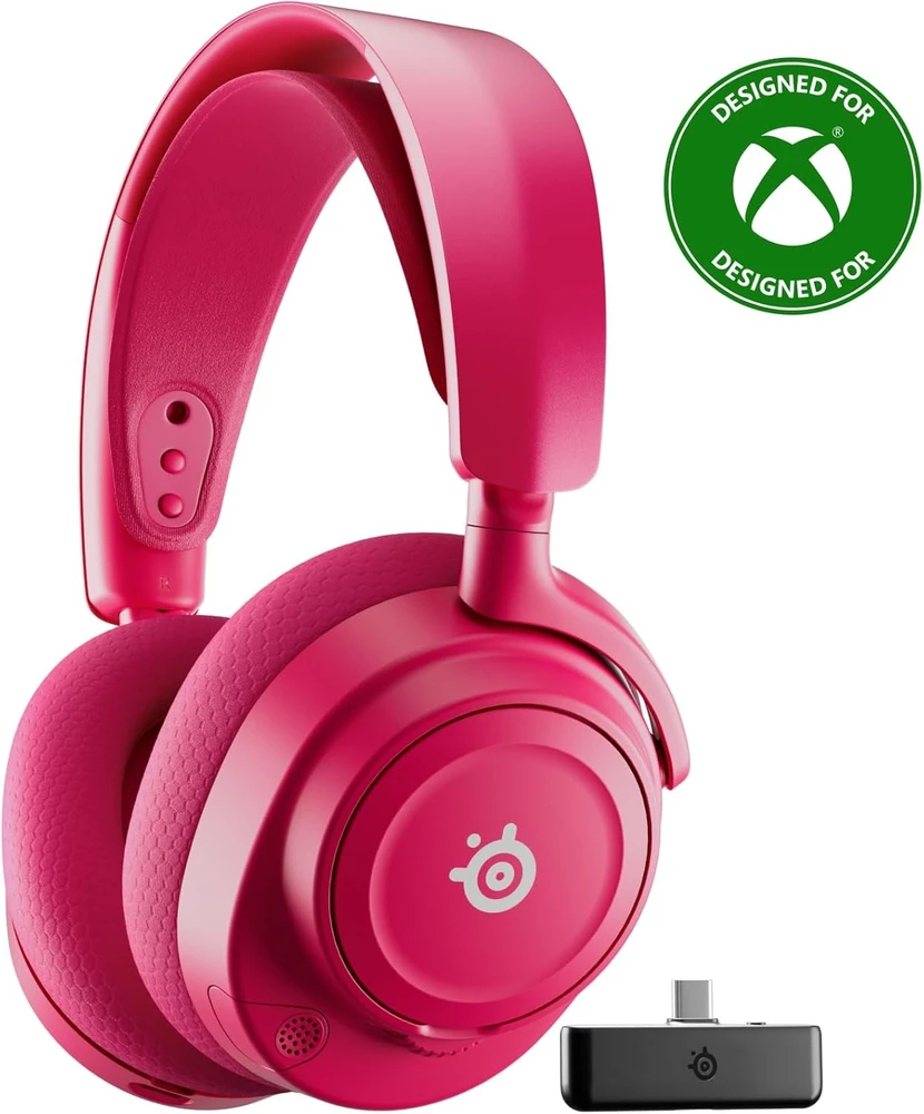 SteelSeries Ausinės Žaidimams | Arctis Nova 7X Gen 2 | Bluetooth | Over-Ear | Noise canceling | Belaidės | Magenta