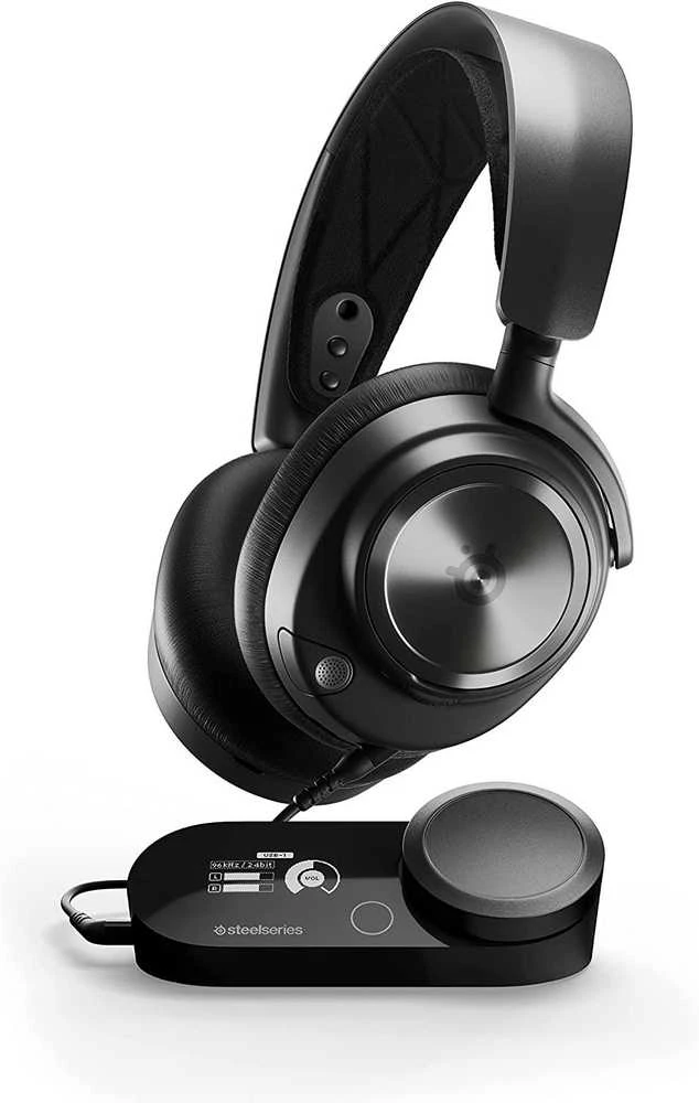 Ausinės žaidimams SteelSeries Arctis Nova Pro, Skirta PC ir PlayStation, Juodos spalvos