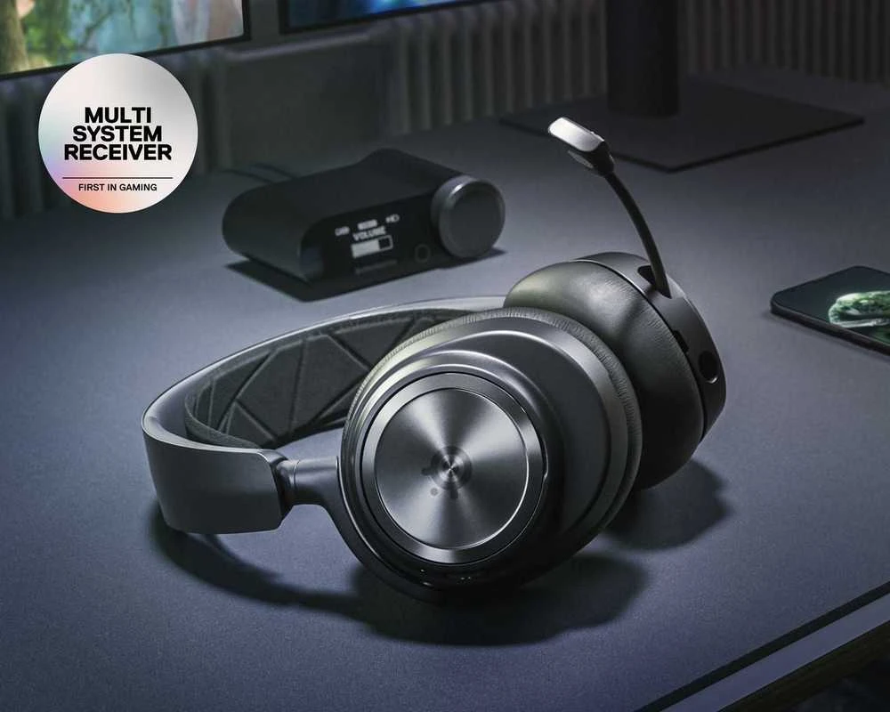 Belaidės ausinės žaidimams SteelSeries Arctis Nova Pro Wireless X, Juodos spalvos
