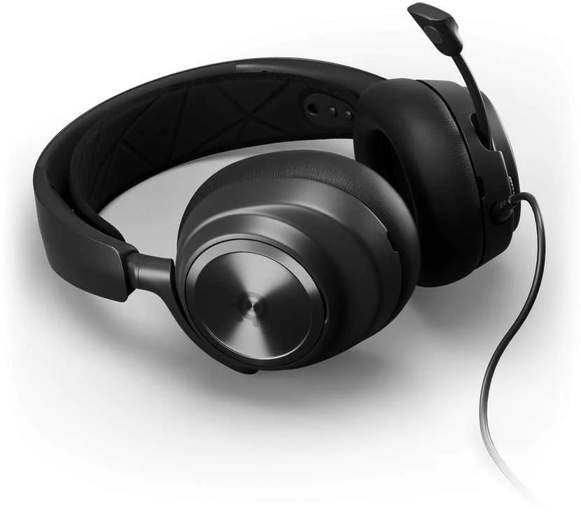Ausinės žaidimams SteelSeries Arctis Nova Pro X, laidinės, Juodos spalvos