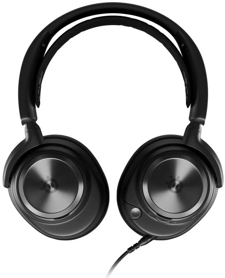 Ausinės žaidimams SteelSeries Arctis Nova Pro X, laidinės, Juodos spalvos