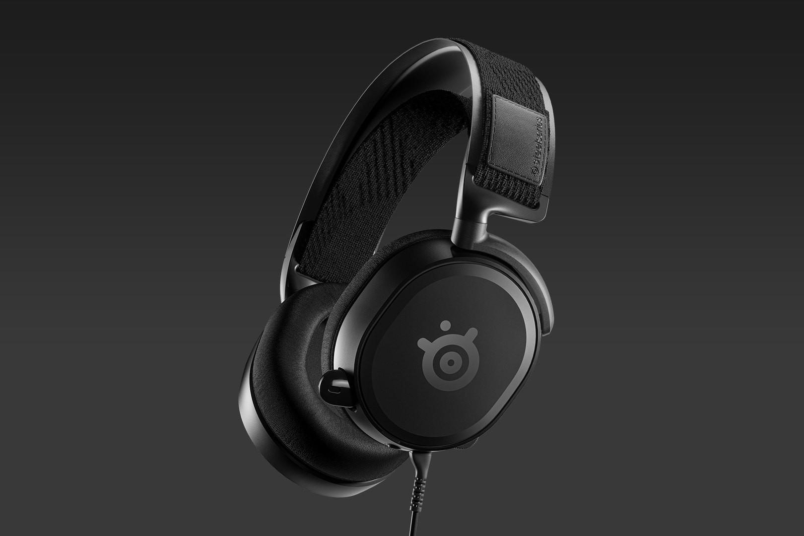 Žaidimų ausinės SteelSeries Arctis Prime, Juodos spalvos