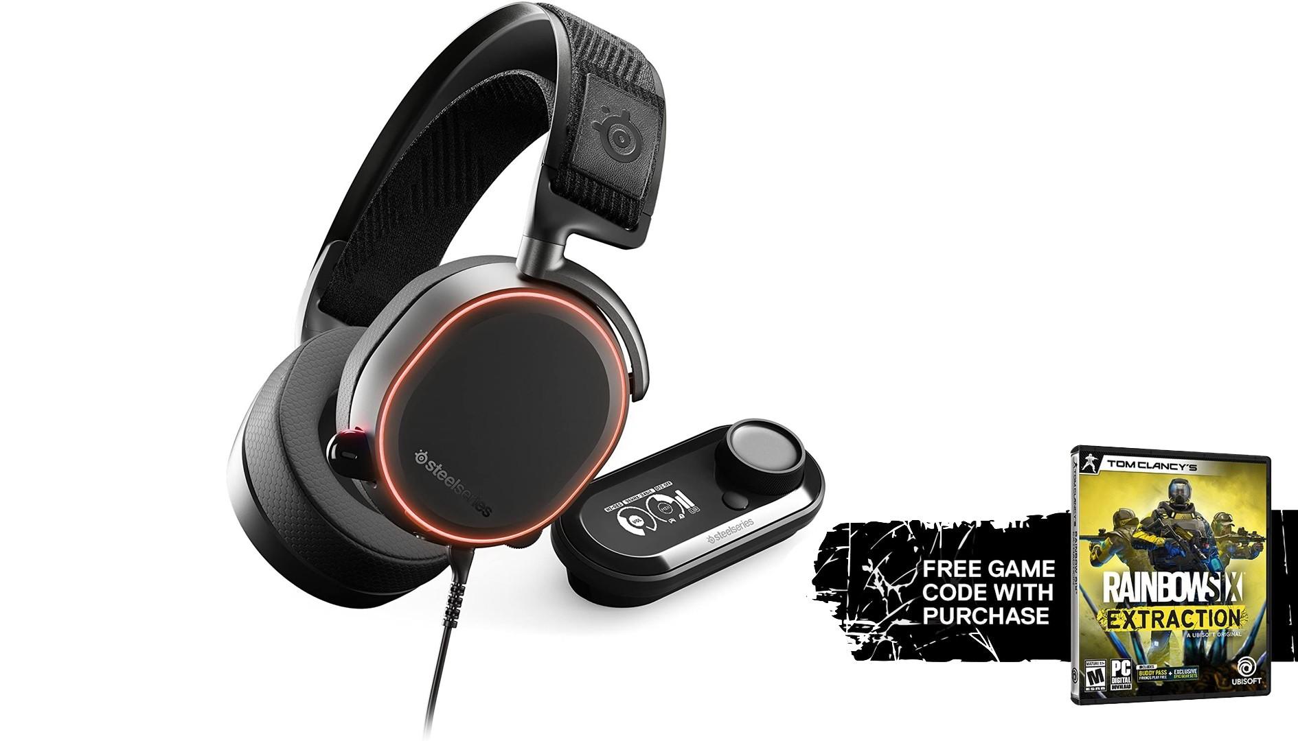 Žaidimų ausinės SteelSeries Arctis Pro 