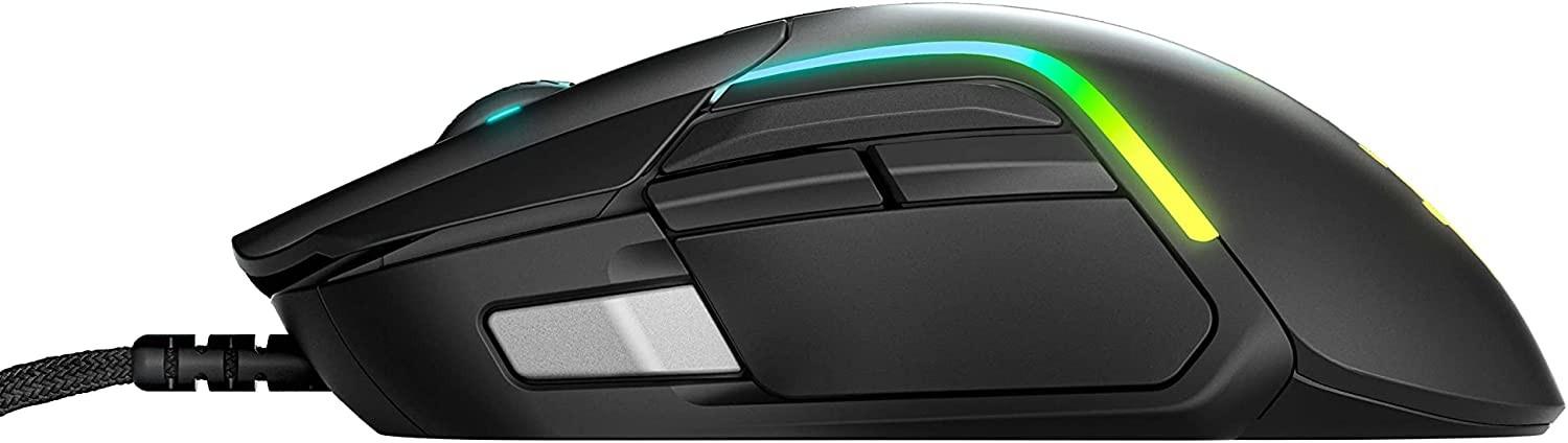 SteelSeries | Pelė žaidimams | Optinė | su laidu | Juodas | Rival 5 | Yes