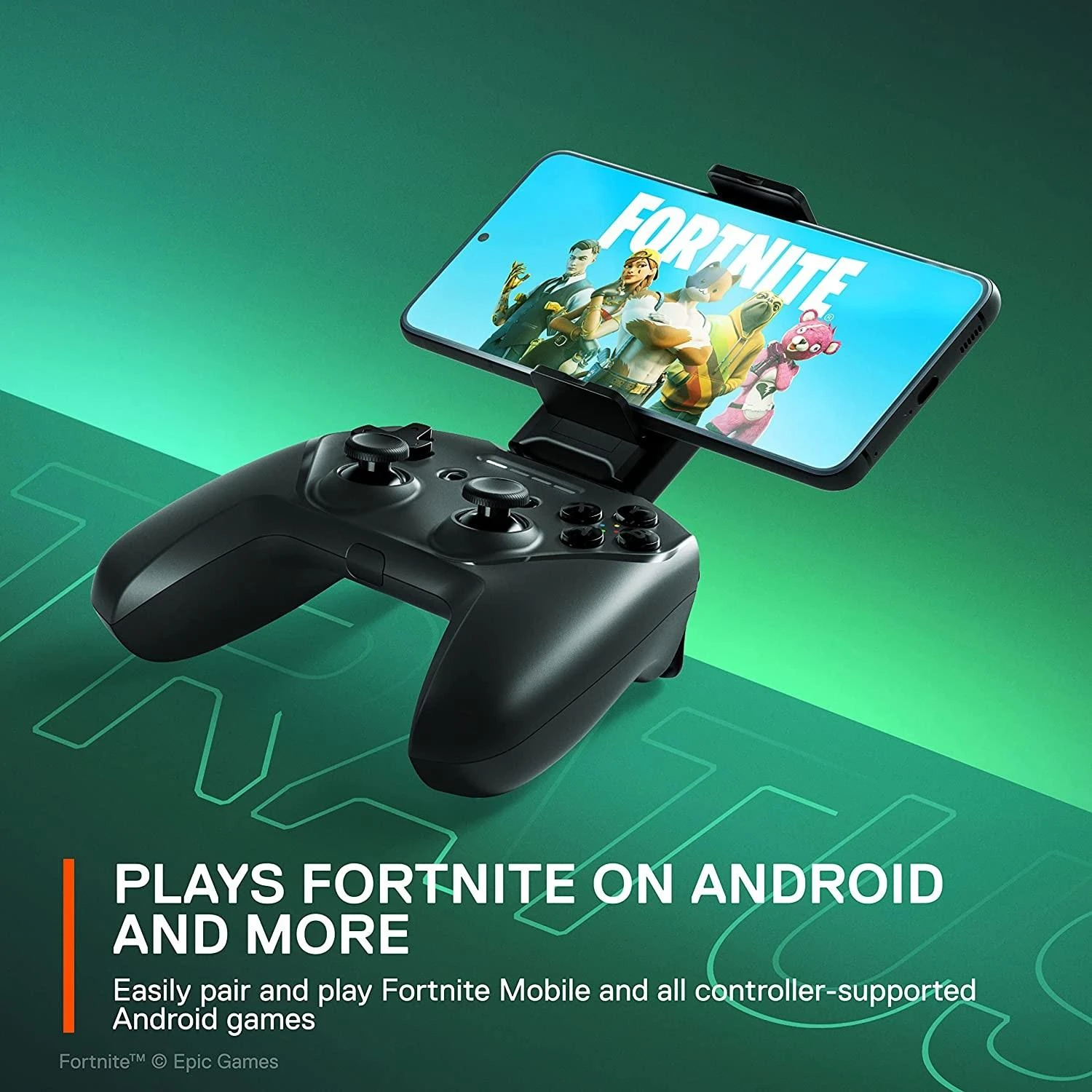 SteelSeries Stratus+ žaidimų pultas, juodas