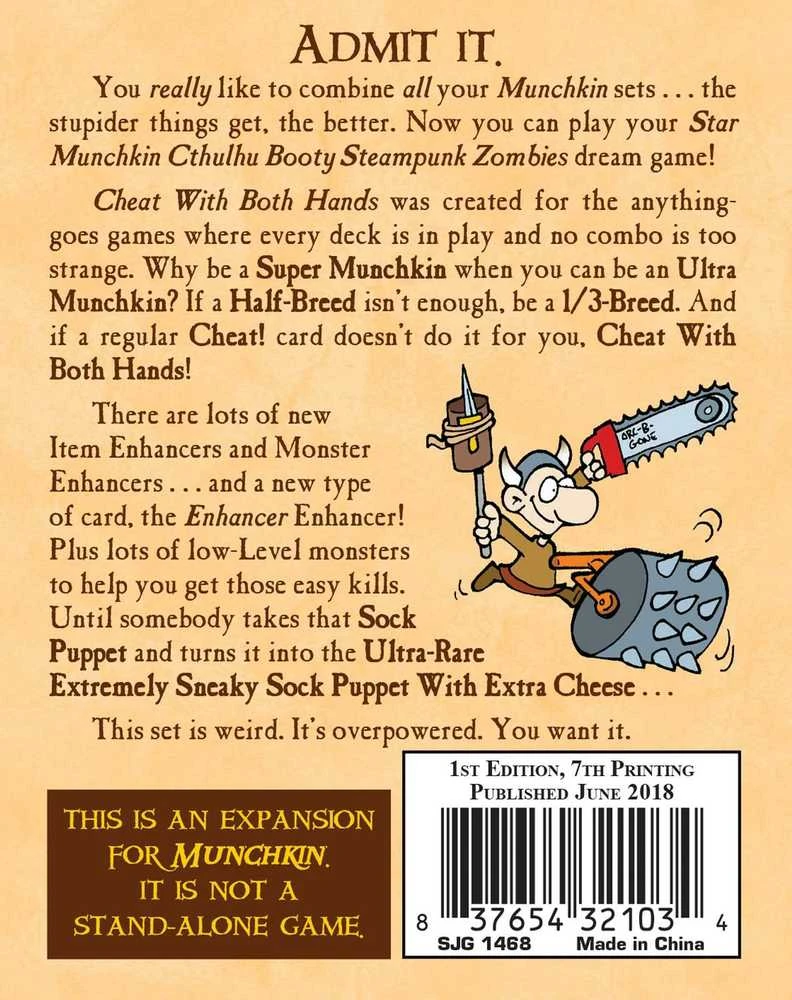 Steve Jackson Games Munchkin 7: Cheat With Both Hands