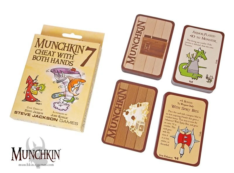 Steve Jackson Games Munchkin 7: Cheat With Both Hands