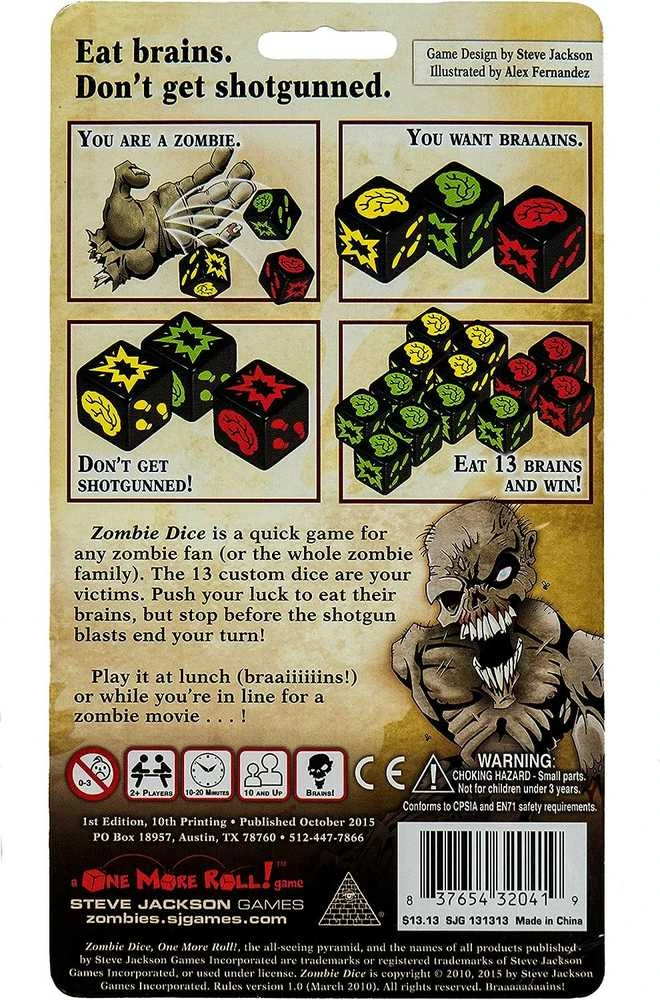 Steve Jackson Games Zombie Dice